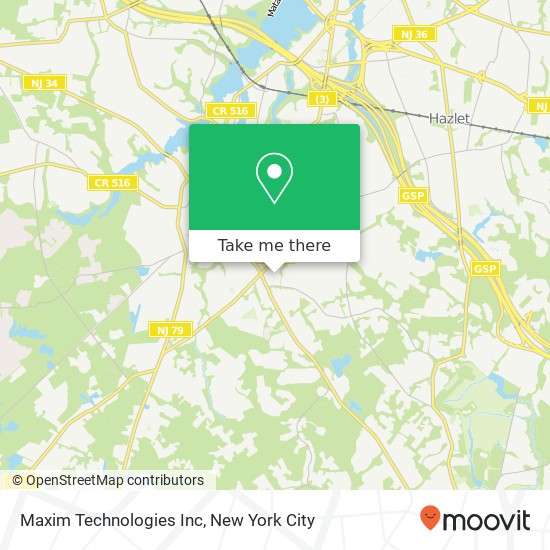 Maxim Technologies Inc map