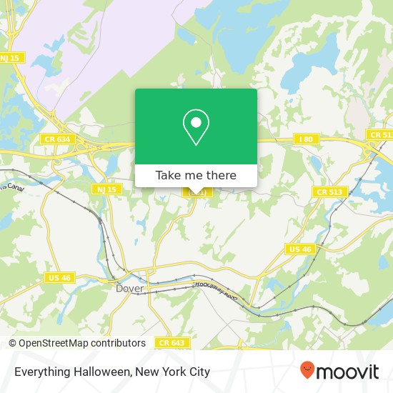 Everything Halloween map