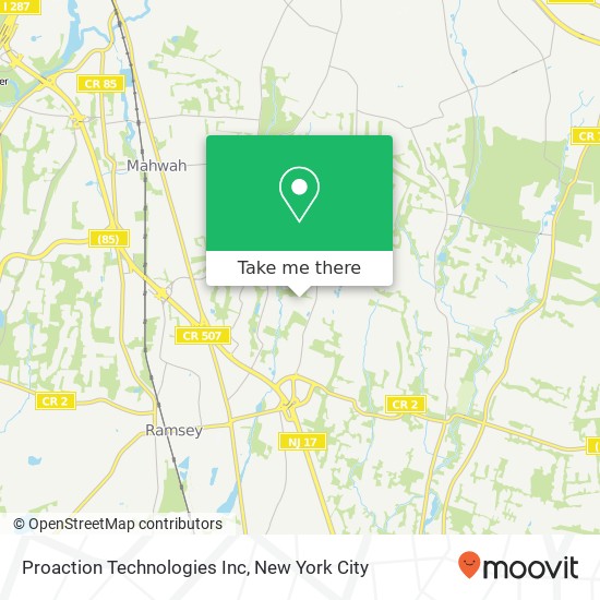 Proaction Technologies Inc map