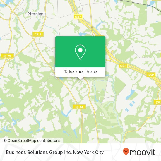 Business Solutions Group Inc map