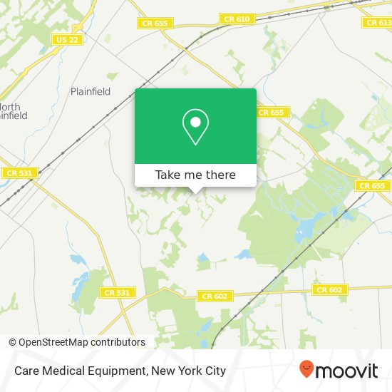 Care Medical Equipment map
