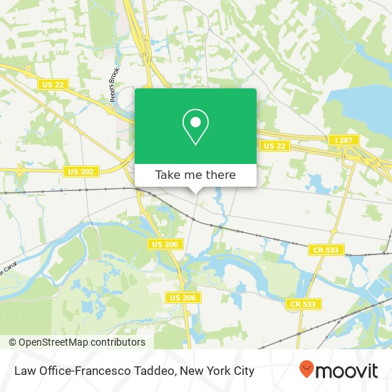 Law Office-Francesco Taddeo map