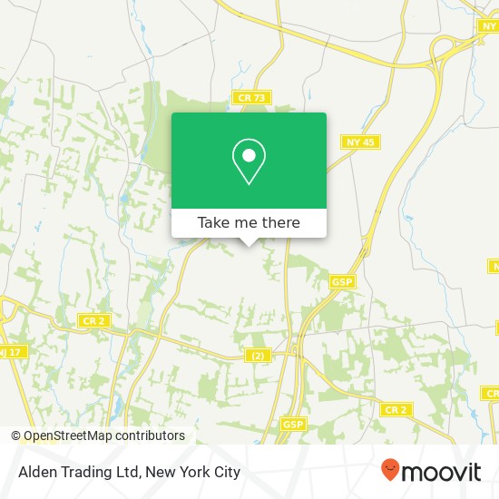 Mapa de Alden Trading Ltd