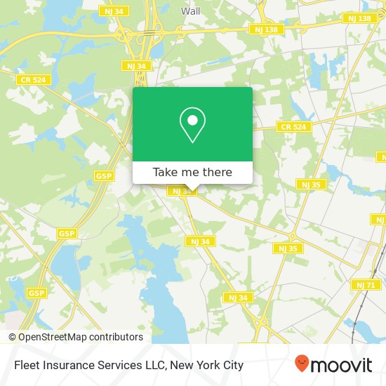 Mapa de Fleet Insurance Services  LLC