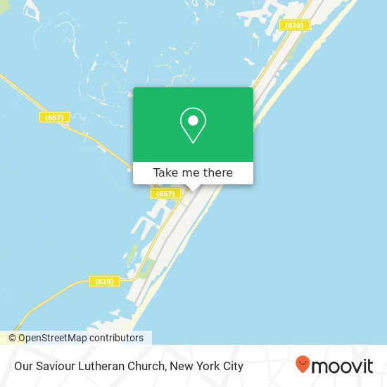 Mapa de Our Saviour Lutheran Church