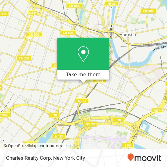 Charles Realty Corp map
