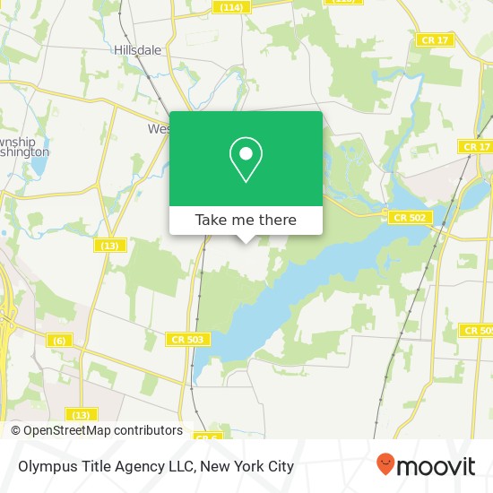 Olympus Title Agency LLC map
