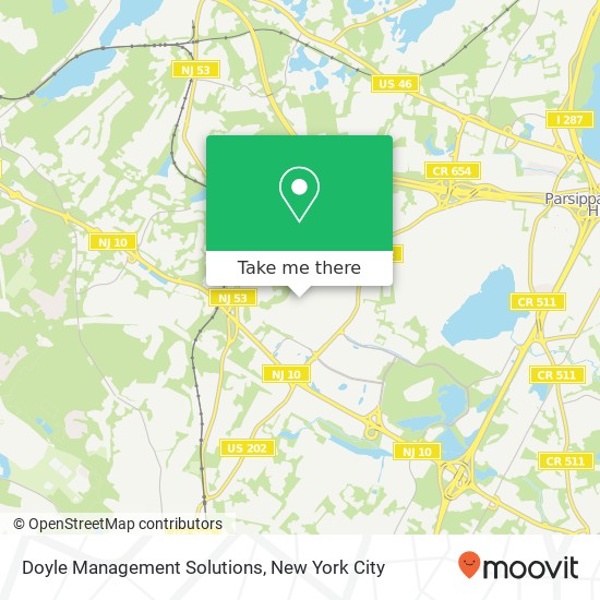 Doyle Management Solutions map