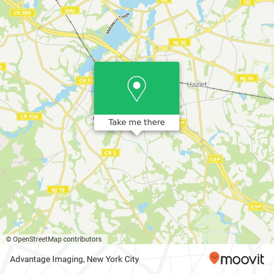 Advantage Imaging map