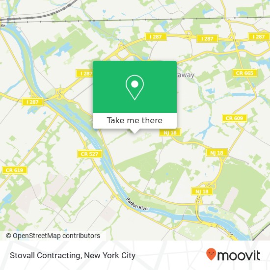 Stovall Contracting map