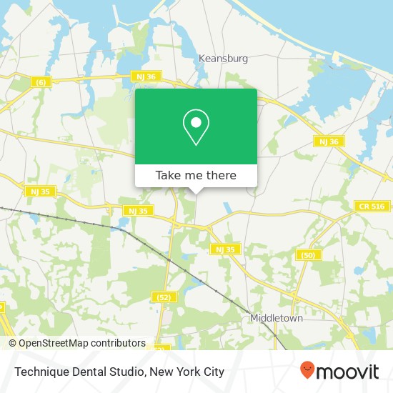 Mapa de Technique Dental Studio