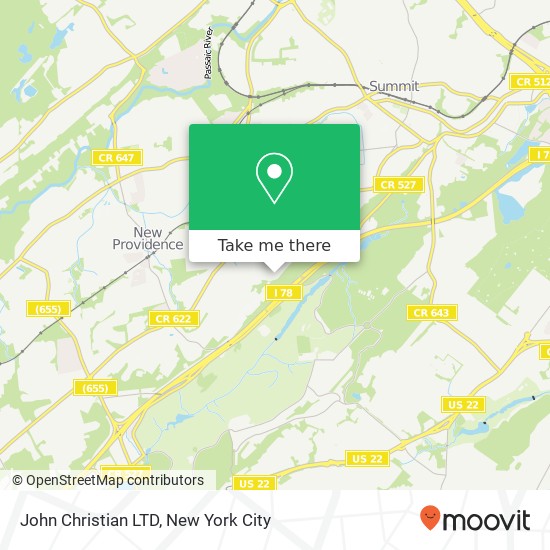 Mapa de John Christian LTD