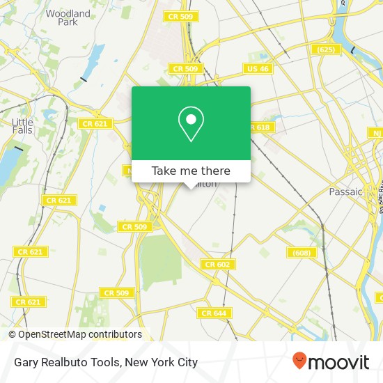 Gary Realbuto Tools map