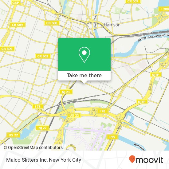 Malco Slitters Inc map