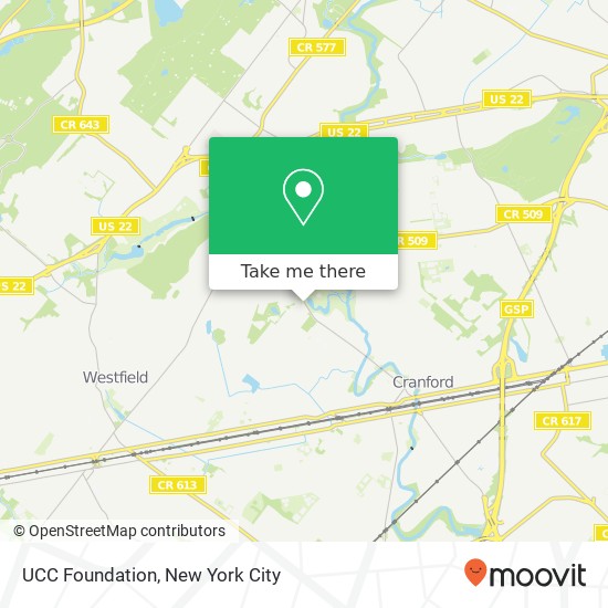 UCC Foundation map