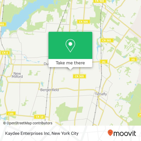 Kaydee Enterprises Inc map