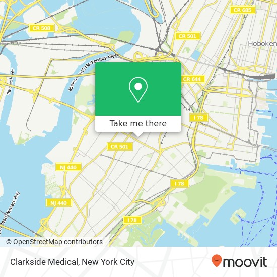 Mapa de Clarkside Medical
