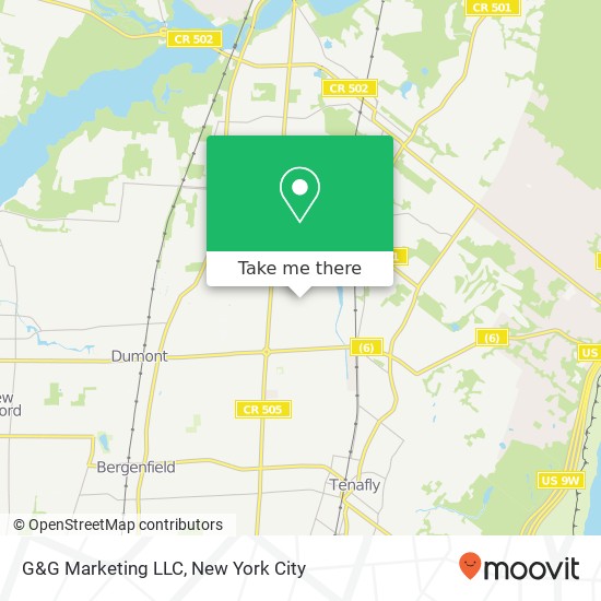 G&G Marketing LLC map