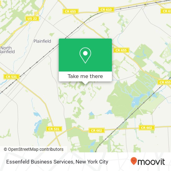 Essenfeld Business Services map