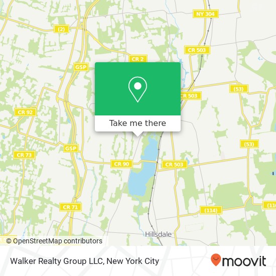Mapa de Walker Realty Group LLC