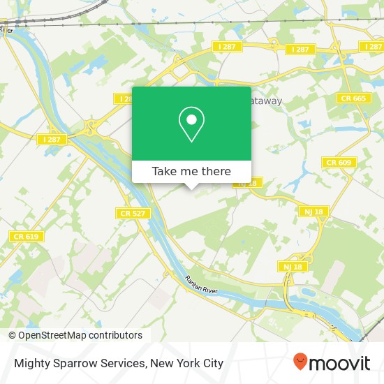 Mapa de Mighty Sparrow Services