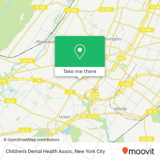 Mapa de Children's Dental Health Assoc