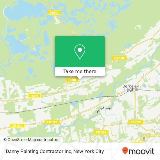 Danny Painting Contractor Inc map