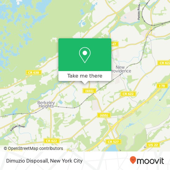 Dimuzio Disposall map