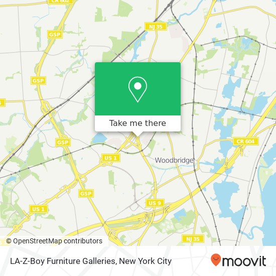 LA-Z-Boy Furniture Galleries map