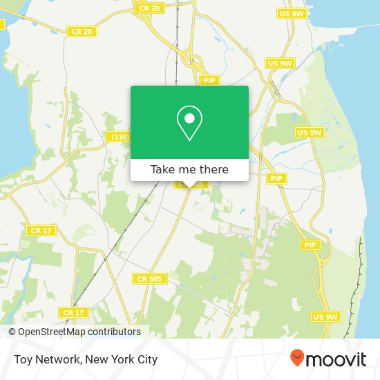 Mapa de Toy Network
