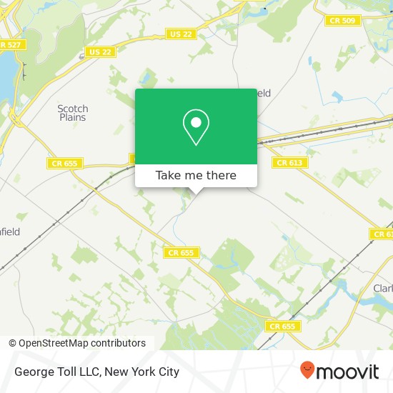George Toll LLC map