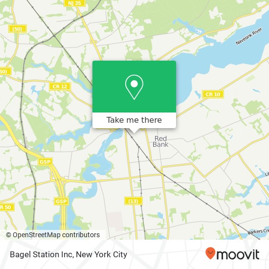 Mapa de Bagel Station Inc