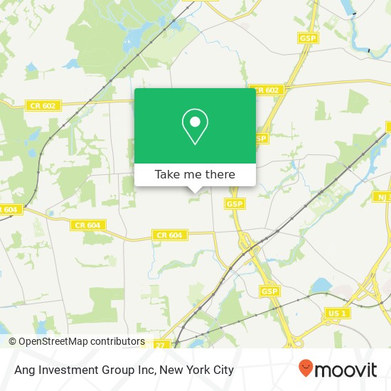 Mapa de Ang Investment Group Inc