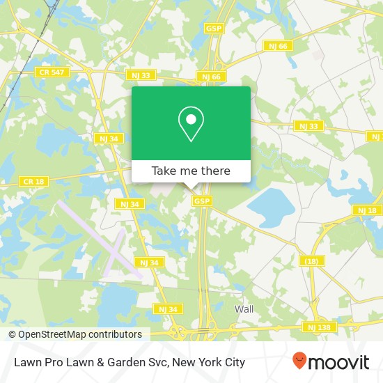 Lawn Pro Lawn & Garden Svc map