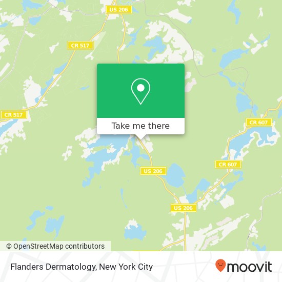 Mapa de Flanders Dermatology