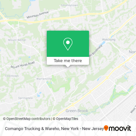 Comango Trucking & Wareho map