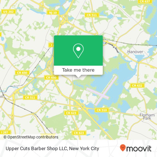 Mapa de Upper Cuts Barber Shop LLC