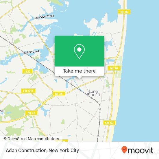 Mapa de Adan Construction
