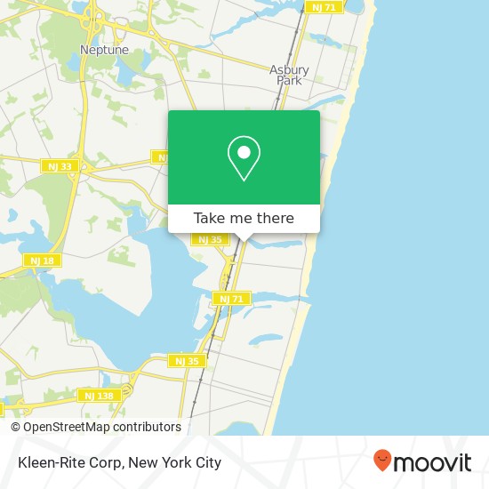 Kleen-Rite Corp map