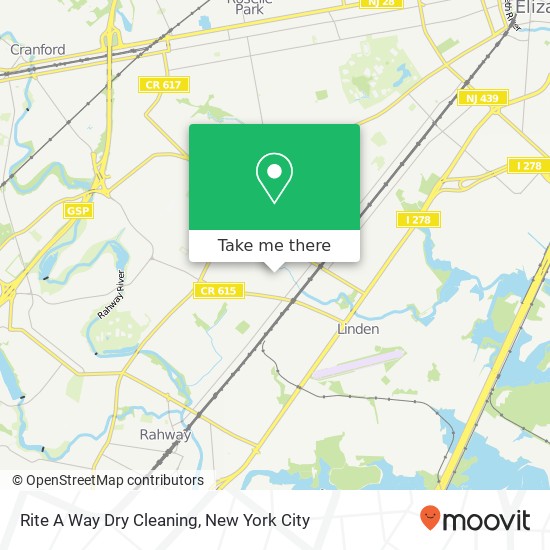 Mapa de Rite A Way Dry Cleaning