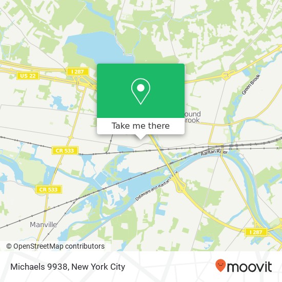 Michaels 9938 map