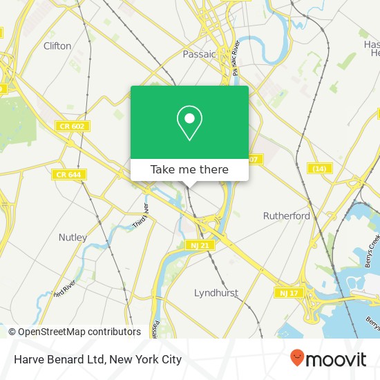 Mapa de Harve Benard Ltd