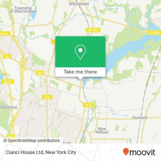 Cianci House Ltd map