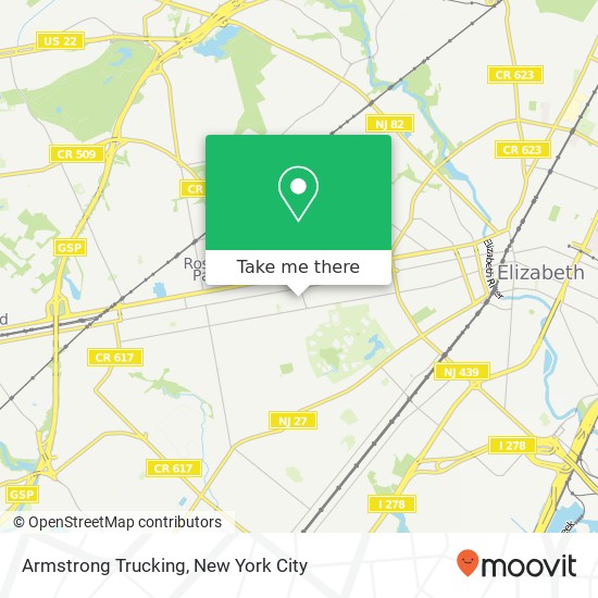 Armstrong Trucking map