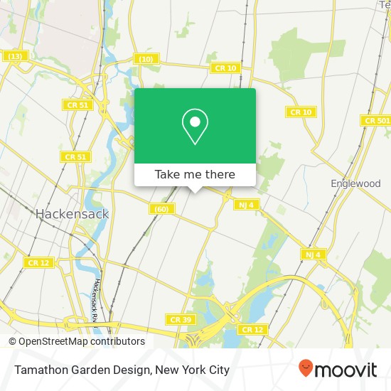 Tamathon Garden Design map