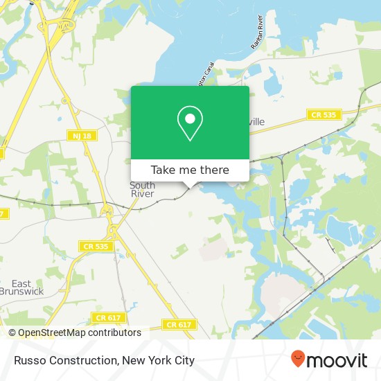 Russo Construction map