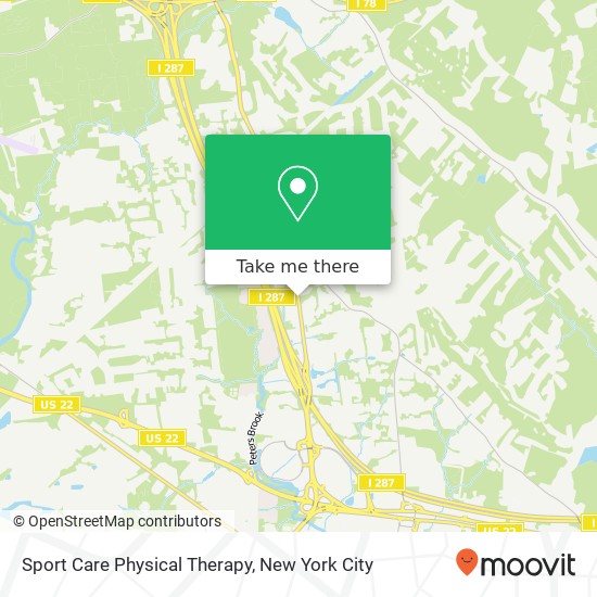 Sport Care Physical Therapy map