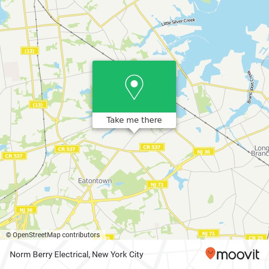 Norm Berry Electrical map