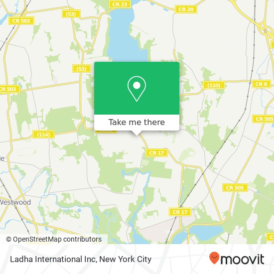 Mapa de Ladha International Inc