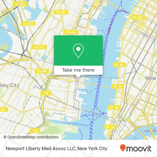 Newport Liberty Med Assoc LLC map
